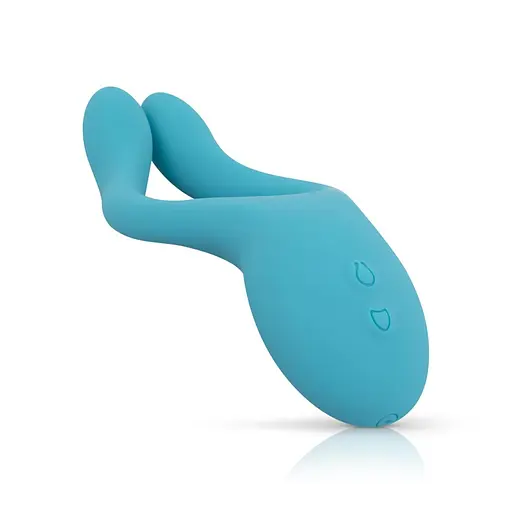 Вібратор Cala Azul Dani Couples 14.7 см блакитний - фото 7