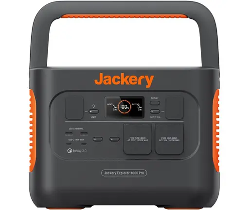 Зарядна станція Jackery 1000 Pro (1000 Вт/ч) - фото 1