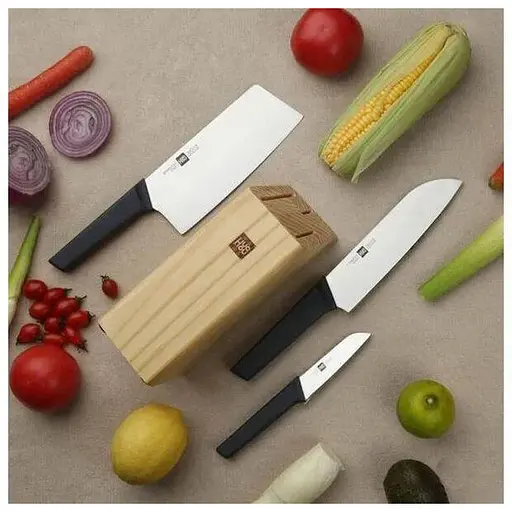 Набір кухонних ножів Huo Hou Stainless Steel Knife Set hu0058 4 предмети - фото 2