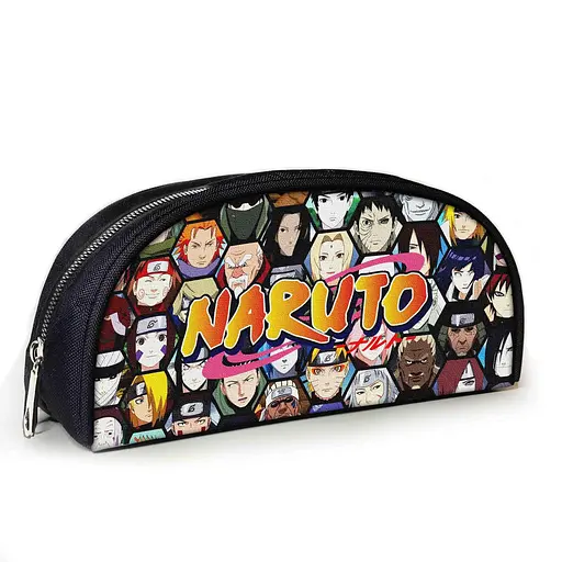 Пенал шкільний Аніме Наруто 23х10х8 см з принтом для хлопчика (02818)