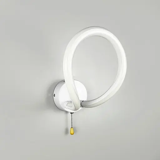 Світлодіодне бра у білому корпусі 24х19 см Line F Арт. 2015/1 - фото 6