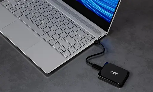 Накопитель SSD внешний Crucial X9 4TB портативный до 1050 MB/s USB-C 3.2 (CT4000X9SSD902) - фото 7