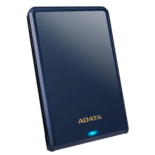 Внешний жесткий диск Adata PHD External 2. 5'' USB 3. 2 Gen. 1 DashDrive Classic HV620S 1TB Slim голубой - фото 3