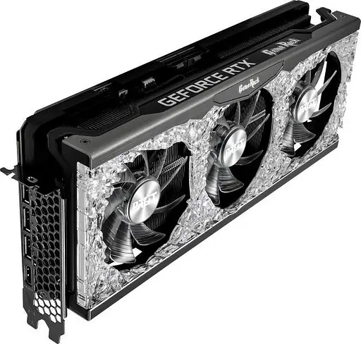 Відеокарта Palit RTX 3070Ti 8Gb GameRock (NED307T019P2-1047G) (GDDR6X, 256 bit, PCI-E v4.0) Б/в - фото 2