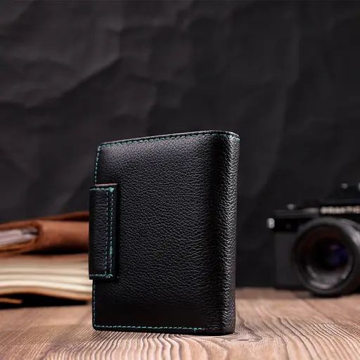 Жіночий шкіряний гаманець ST Leather 9х12х1.5 см acs0028361 - фото 8