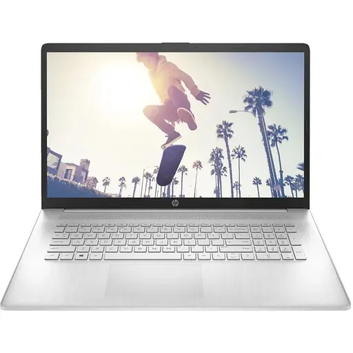 HP Ноутбук 17-cp2017ru 17.3" FHD IPS AG, AMD R5-7520U, 16GB, F1024GB, UMA, DOS, серебристый