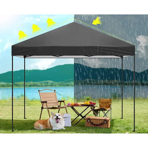 Садовий павільйон намет Heckermann S1.1 3×3 м - фото 2