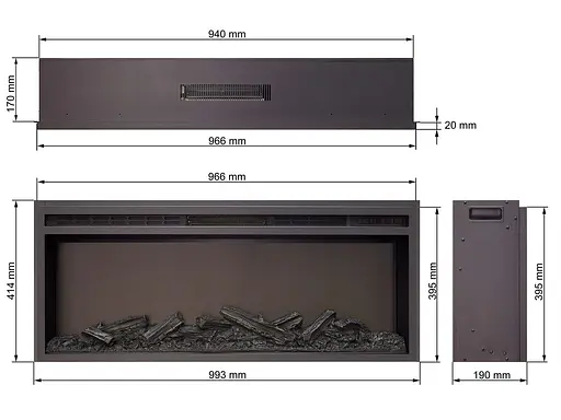 Электрокамин ArtiFlame AF38 Multicolor - фото 8