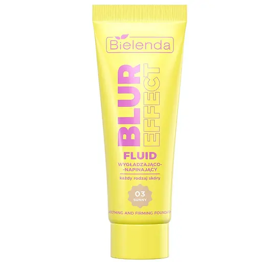 Розгладжуючий і підтягуючий флюїд Bielenda Blur Effect Fluid 03 сонячний бежевий 30 г