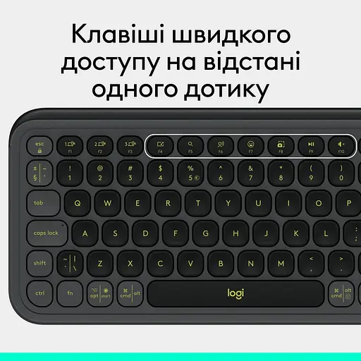 Клавіатура Logitech Pop Icon Keys Graphite (920-013157) - фото 8