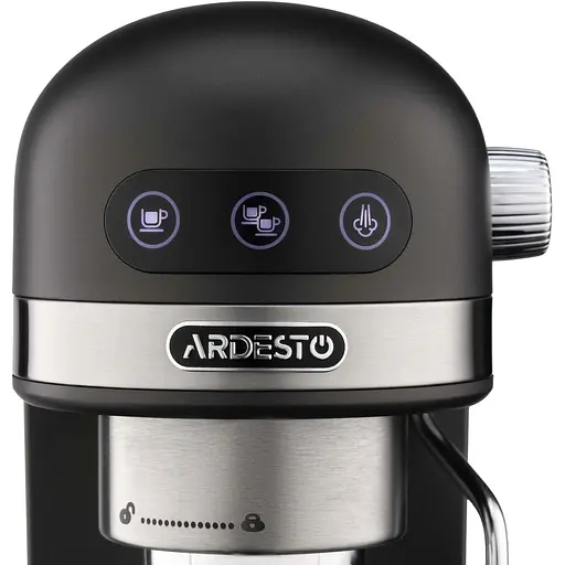 Кофеварка рожковая Ardesto 1.4 л молотая черная - фото 10