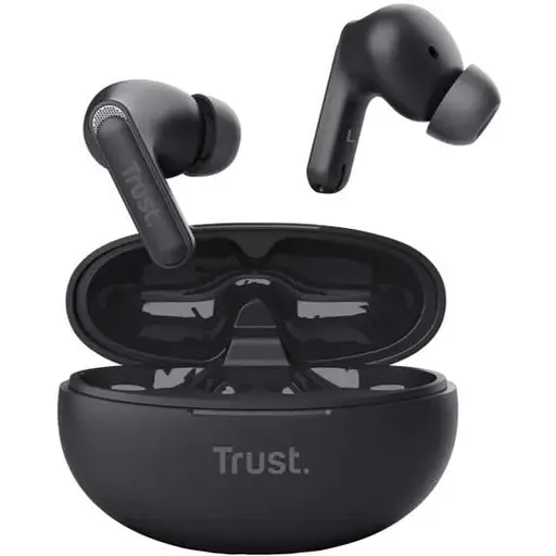 Trust Навушники TWS Yavi Earbuds BT 5.3 ENC SBC Mic Чорний