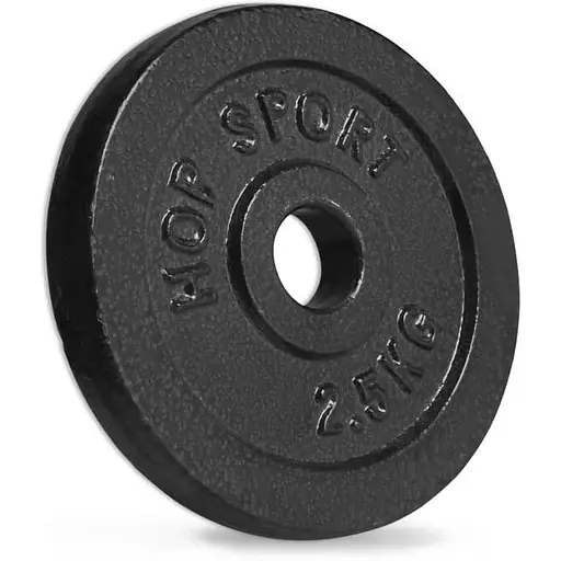 Гантеля металлическая Hop-Sport New 10кг с перчатками - фото 7