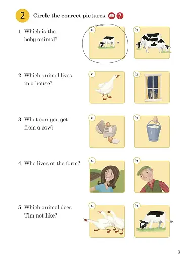 Ladybird Readers 1 Topsy and Tim. Go to the Farm Activity Book - фото 3