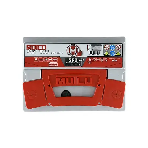 Акумулятор автомобільний MUTLU 6СТ-60 (0) SFB L2.60.051.A - фото 2