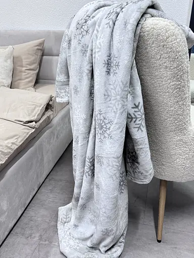 Плед-покрывало Ecotton Снежинка 200х220 см (24184) - фото 3