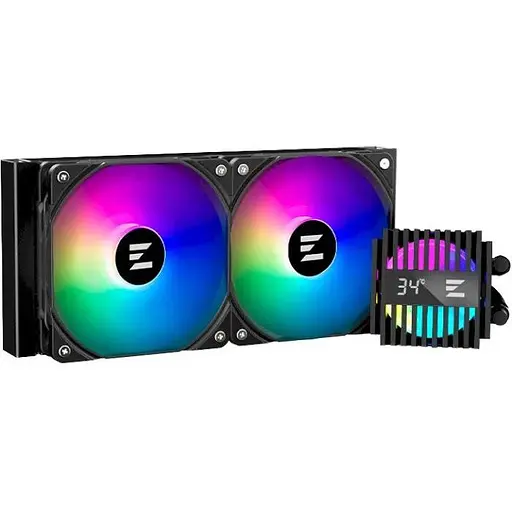 Система рідинного охолодження Zalman Alpha 2 A24 чорний (ALPHA2A24чорний) - фото 1