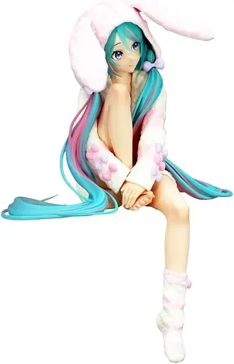 Коллекционная фигурка   FuRyu Noodle Вокалоид Хацунэ Мику Vocaloid Hatsune Miku Rabbit Ear Pajamas 14 см F V HM - фото 4