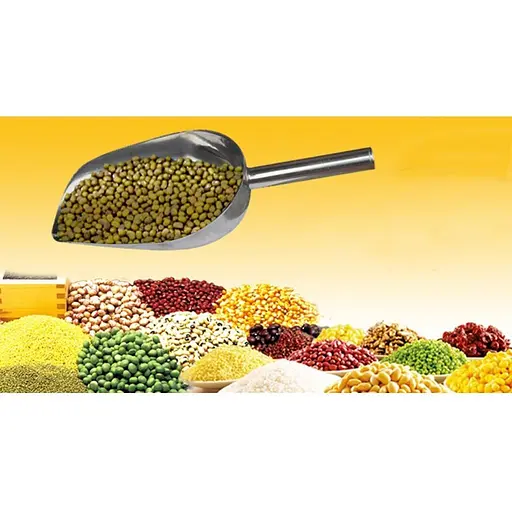 Комплект з 2 алюмінієвих совків для льоду, цукру, спецій і сипучих продуктів 26.5 і 21.5 см, Kitchen Master Сірий 86371 - фото 8