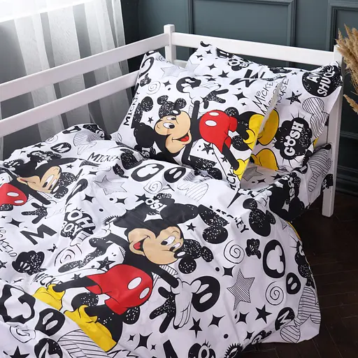 Пододеяльник MirSon бязь MickeyPop 110x140 см разноцветный (2200011704388)