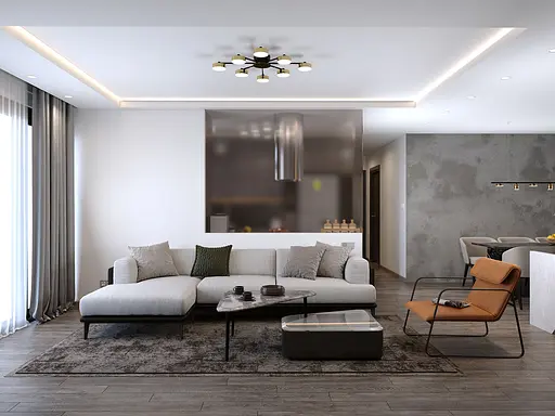 Стельовий світильник SV0058-8 BK+GD 3000К - фото 3