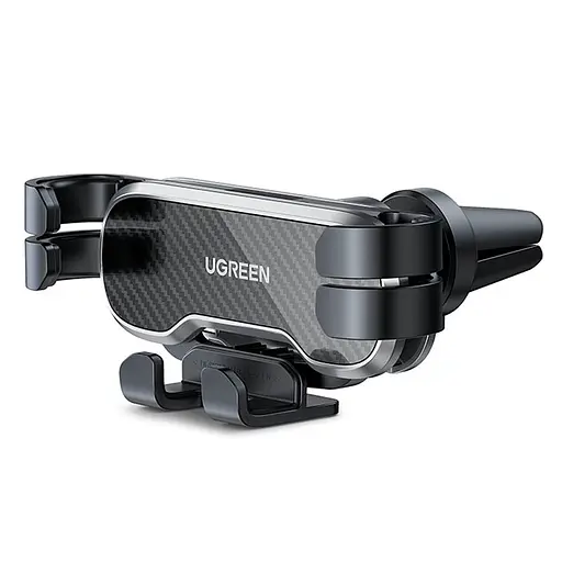 Автодержатель для телефона Ugreen LP228 Gravity Drive Air Vent Car Mount Phone Holder черный - фото 3