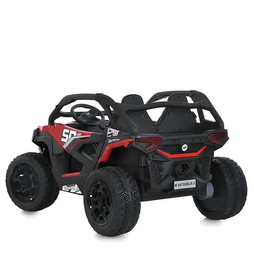 Електромобіль дитячий Bambi M 6075EBLR-3 24V 4 мотори 75W акум 24V7AH музика світло пульт 2 4G - фото 3