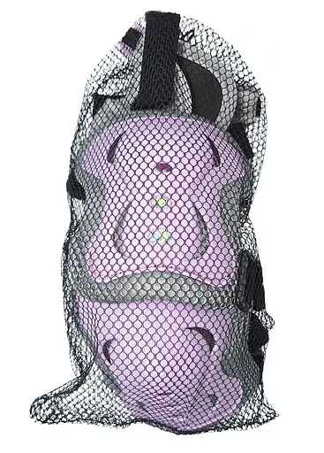 Комплект детский шлем и защита Yongkang GB24429-2009 S (5-9 г) фиолетовый единорог (G0001135) - фото 10