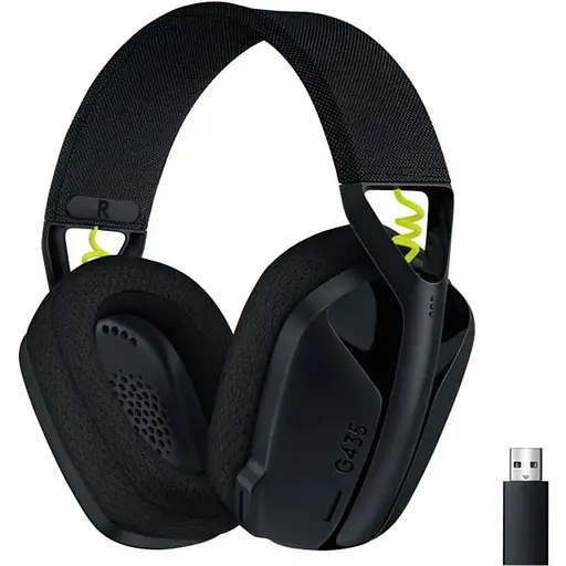 Bluetooth-гарнітура Logitech G435 Wireless Black (981-001050) - фото 1