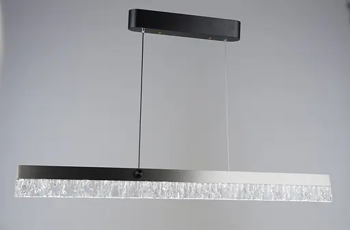 Люстра подвесная светодиодная B YH1362/80W BK+GRAY