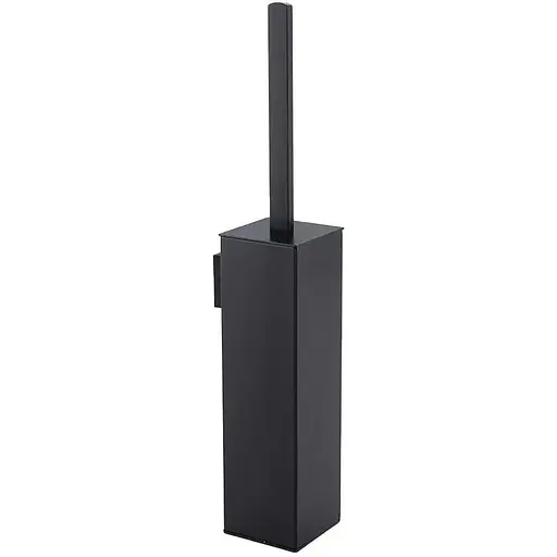 Ершь настенный скрытого монтажа Gappo G903-6, Черный матовый - фото 1