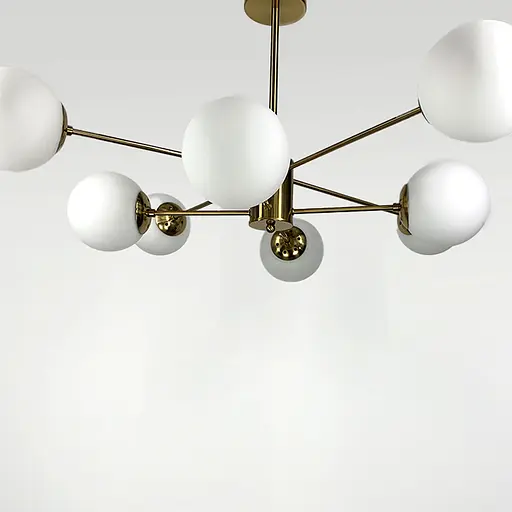 Стельова люстра Right Selection на 8 плафонів Line.F CD 111/8 AB - фото 4