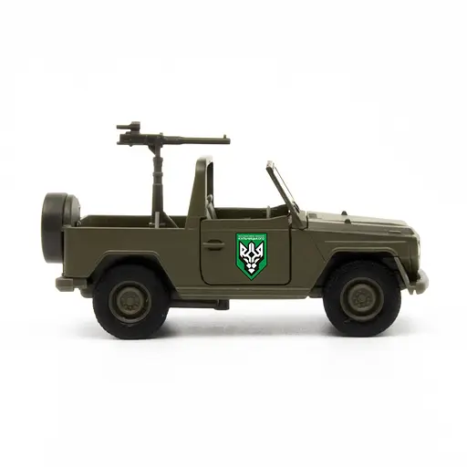 Модель Штурмова Машина "БОП НГУ ІМ. КУЛЬЧИЦЬКОГО" TechnoDrive 250329W2 серії "Шеврони Героїв" - фото 7