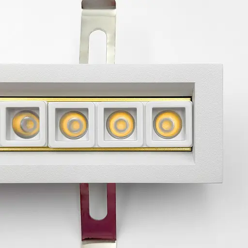 Встраиваемый светильник Skarlat RSL74166 9x2W WH+GD 3000K - фото 5