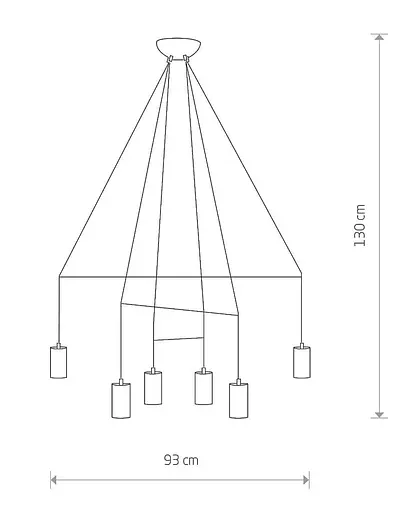 Люстра Nowodvorski 9677 IMBRIA - фото 2