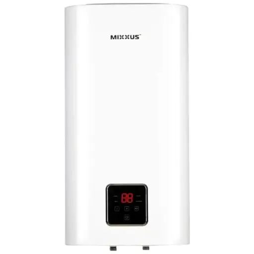 Водонагрівач Mixxus EWH-13080 CUBE WET(V) 80 л, 2 кВт, мокрий ТЕН, вертикальний, квадратний, білий (WH0612) - фото 1