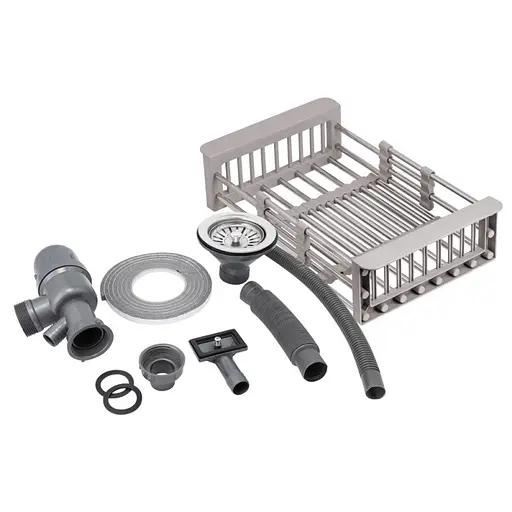 Кухонная мойка Lidz H6050 Brush 3.0/1.0 мм (LIDZH6050BRU3010), Нержавеющая сталь - фото 8