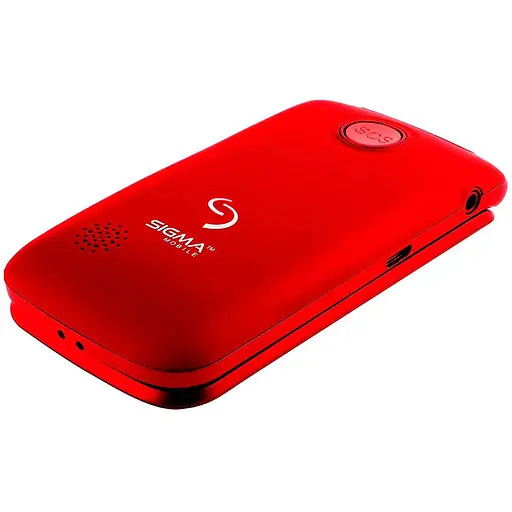 Мобільний телефон (бабушкофон) Sigma mobile Comfort 50 Shell Duo Red (4827798212325) - фото 3