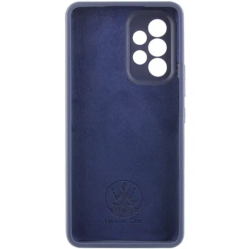 Чохол Silicone Cover Lakshmi Full Camera (AAA) для Samsung Galaxy A53 5G Темно-синій / Midnight blue - фото 3