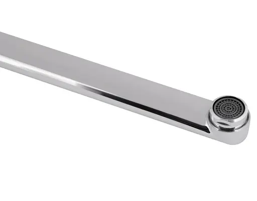 Смеситель для ванной Qtap Jay, Chrome/White (k35) с душевым гарнитуром QTJAY2601CRW45552 - фото 3