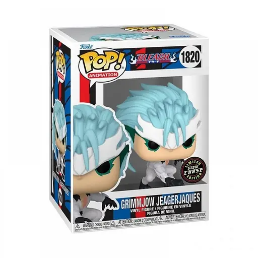 Фігурка Funko Pop Бліч Гріммджоу Bleach Grimmjow Glow Chase 10 см FP B G G 1820 - фото 2