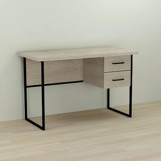 Комп'ютерний стіл Ferrum-decor Таккота 75x100x70 чорний ДСП Дуб Сонома 32мм (FRD-101941)