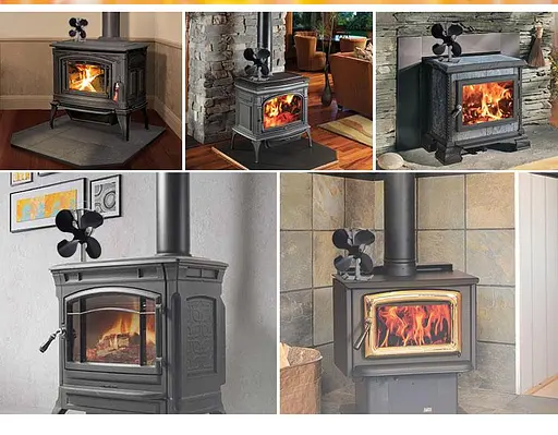 Вентилятор для печей и топок на тепловой энергии Eco fan Mini stove - фото 3