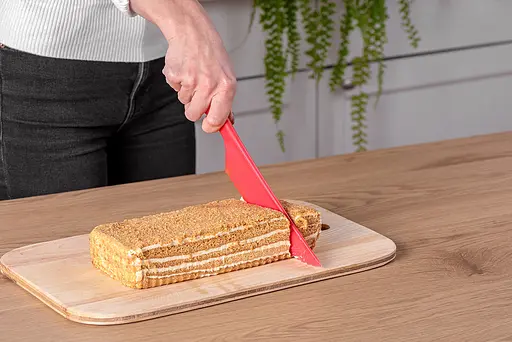 Ніж універсальний кухонний Utility 30.5 см, Kitchette Червоний 83664 - фото 9