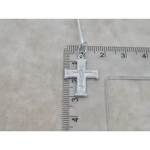 Срібний хрест Vegas 31002Р - фото 4