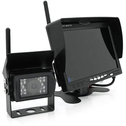 7-дюймовий автомобільний HD РК-дисплей на дві камеру, 24V, розширення 420TVL, кут лінзи 120 °