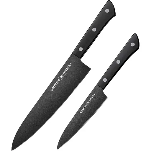Набор кухонных ножей из 2 предметов Samura Shadow (SH-0210)