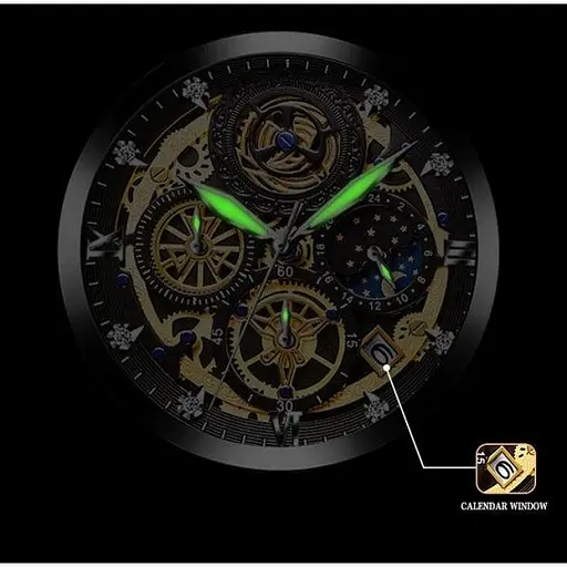 Чоловічий класичний годинник WishDoIt Baks - фото 7