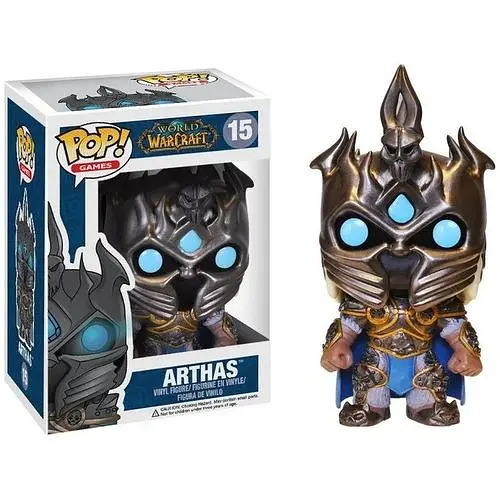 Фігурка Funko Pop World of Warcraft Arthas Menethil Варкрафт Артас Менетіл 10 см WOW A 15.026 - фото 1
