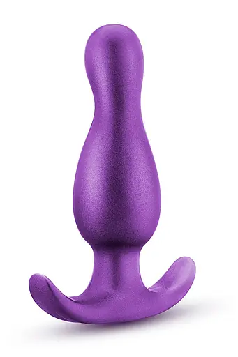 Анальная пробка Anal Adventures Matrix Quantum Plug 8.9 см (фиолетовый) - фото 2